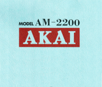 Akai AM-2200_schematics-technical-data 